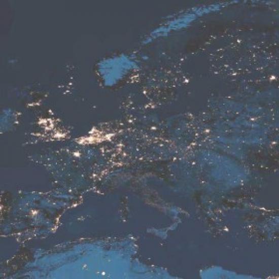 Immagini satellitare del black-out